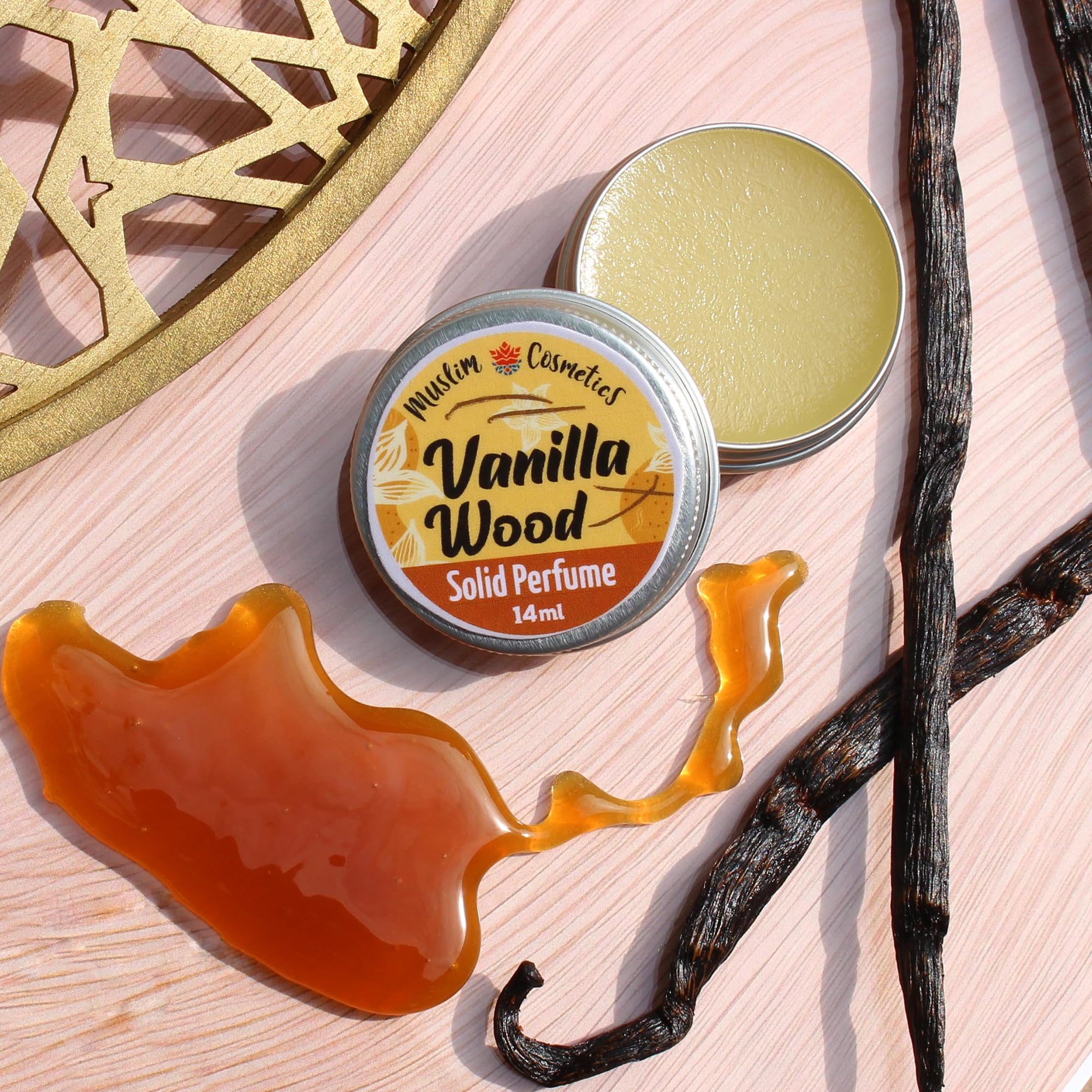 Amazon.com: Vanilla SOLID perfume | Bourbon Cedarwood fragrance